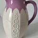 Pichet Villeroy & Boch Mettlach Ehrang, cream and plum