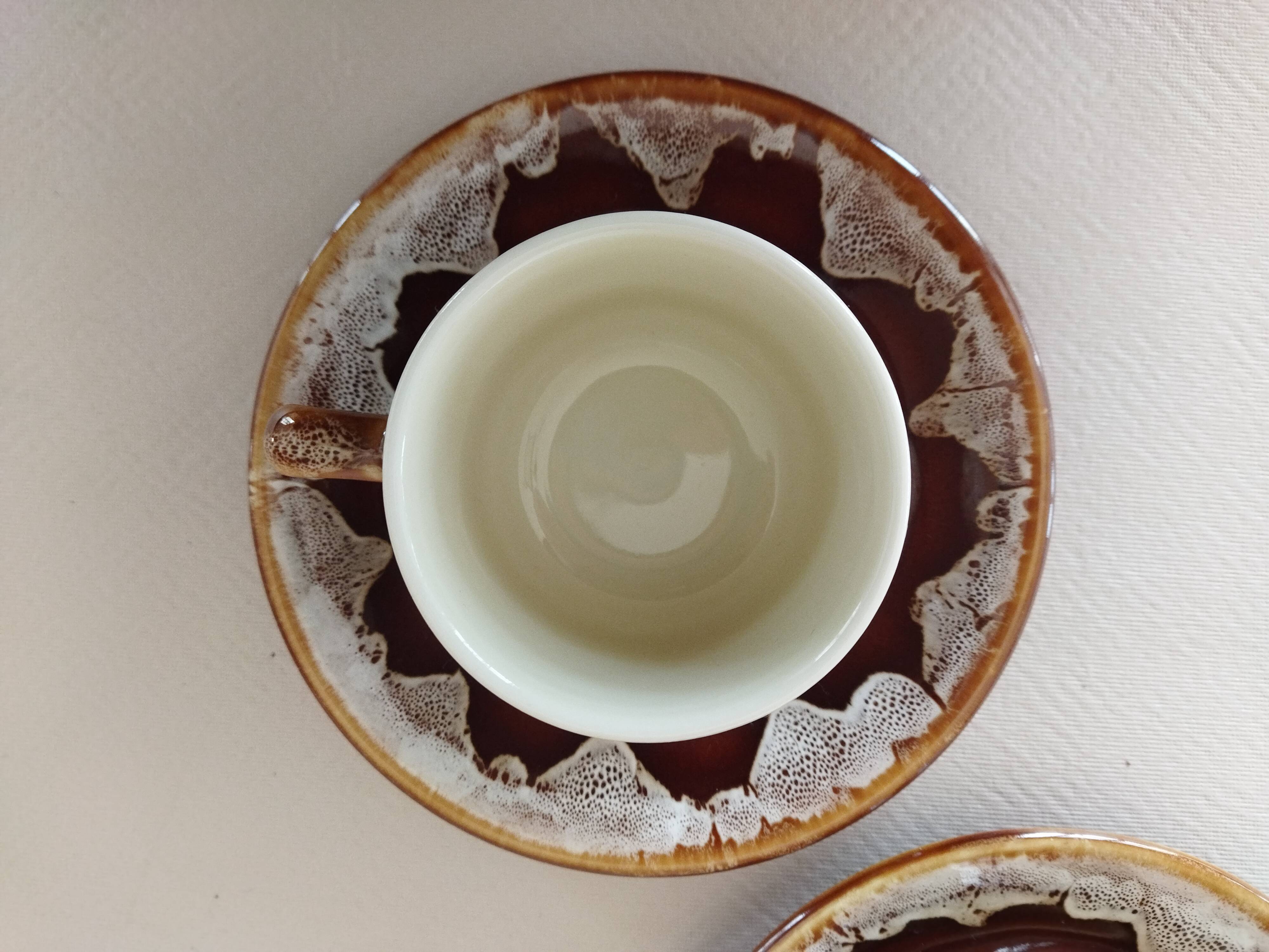 2 bistro coffee cups