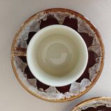 2 bistro coffee cups