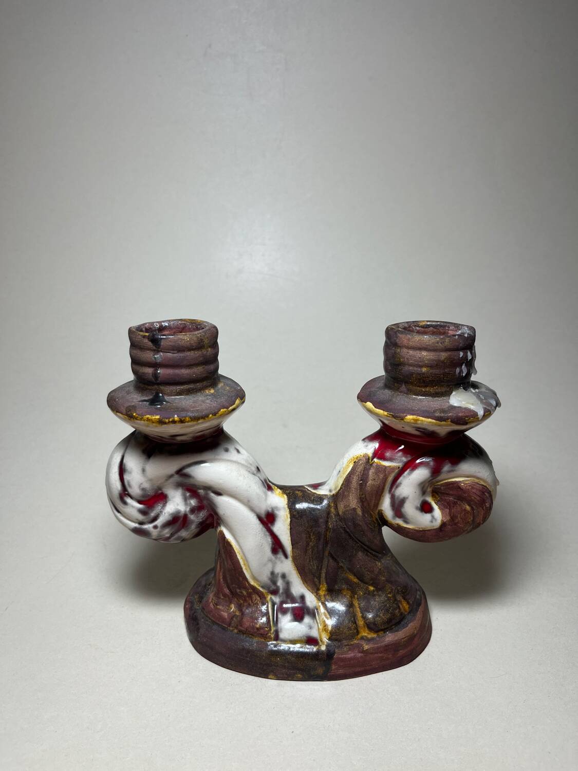 Ceramic candlestick