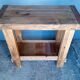 Solid wood worktable