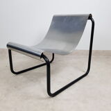 Chauffeuse en acier inoxydable de Patrick Gingembre 1970
