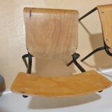 Set of 2 school chairs