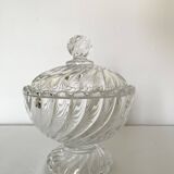 Baccarat crystal candy box, Bamboo model