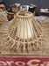 Luminaire plafonnier en rotin vintage