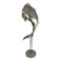 Fish in stainless steel Lighting object from Reinhard Stube
