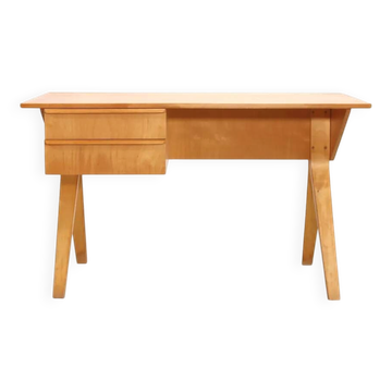 Birch EB02 desk by Cees Braakman for Pastoe