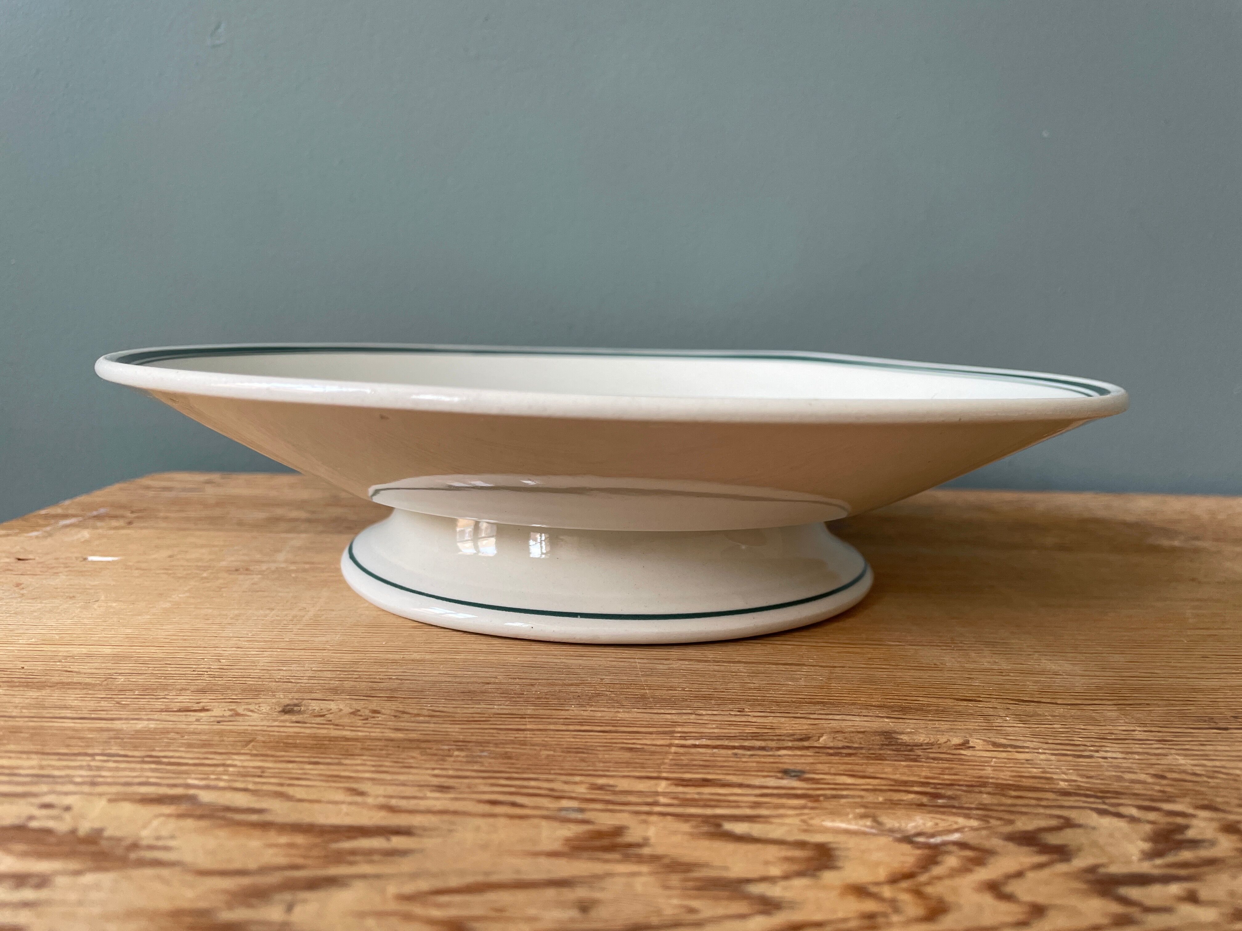 Lot of 3 old compotiers, late nineteenth