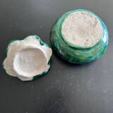 Handmade pumpkin sugar bowl