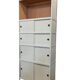 Vintage grey Kewlox wardrobe / shelf