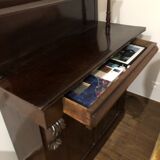 Two-door cabinet with drawer