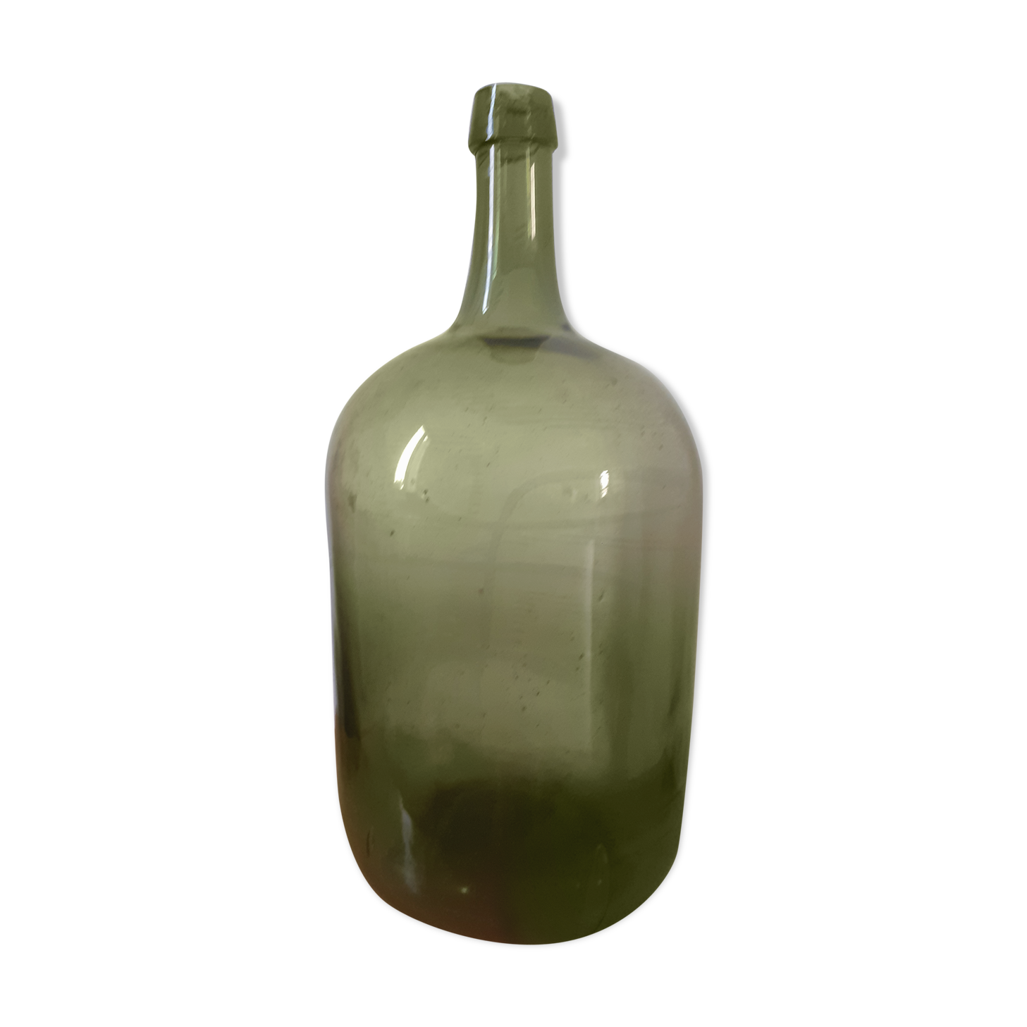 5L green demijohn