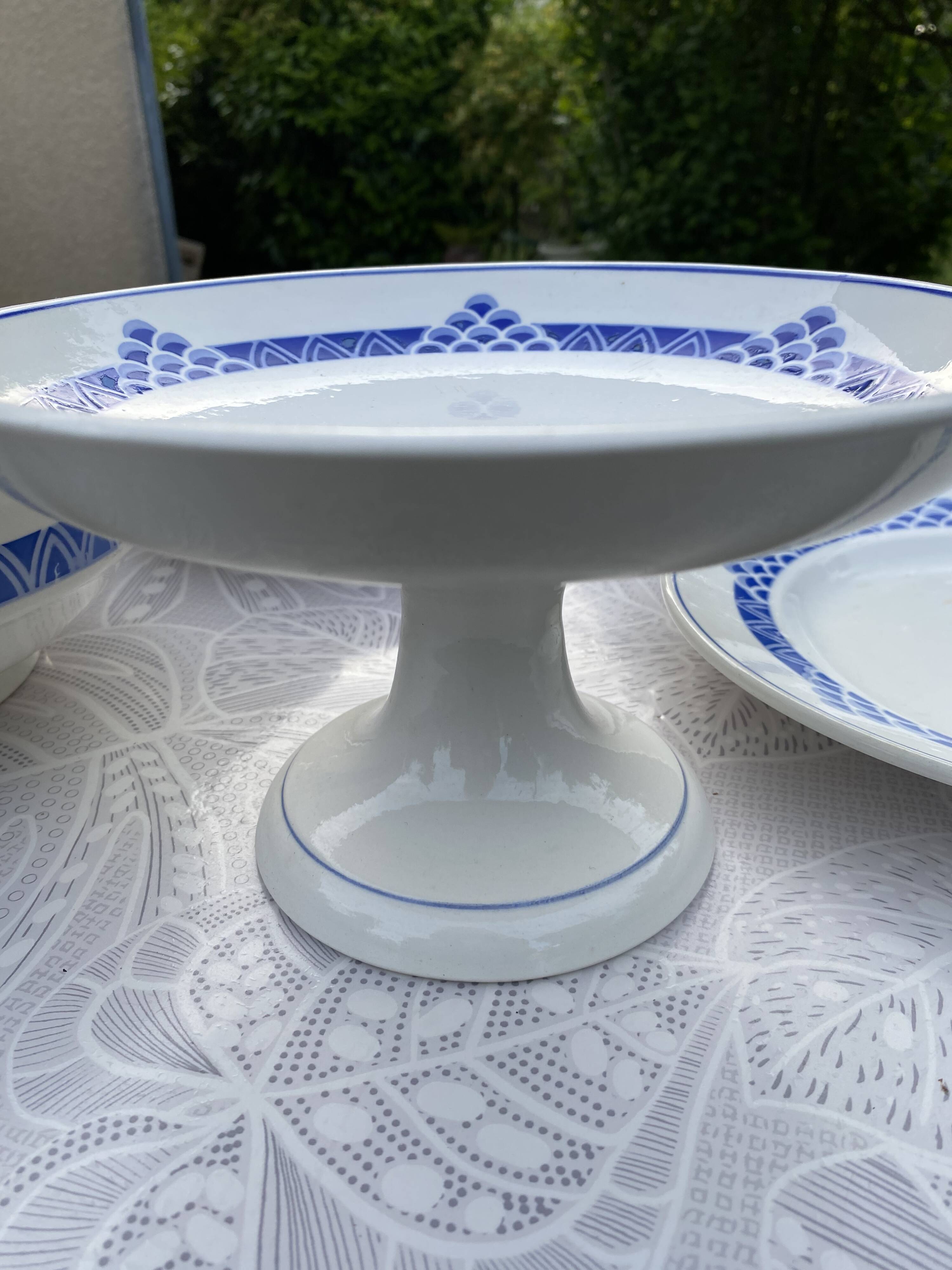 Magnifique Service de Table Vintage – Modèle "Ariège" (Digoin Sarregue