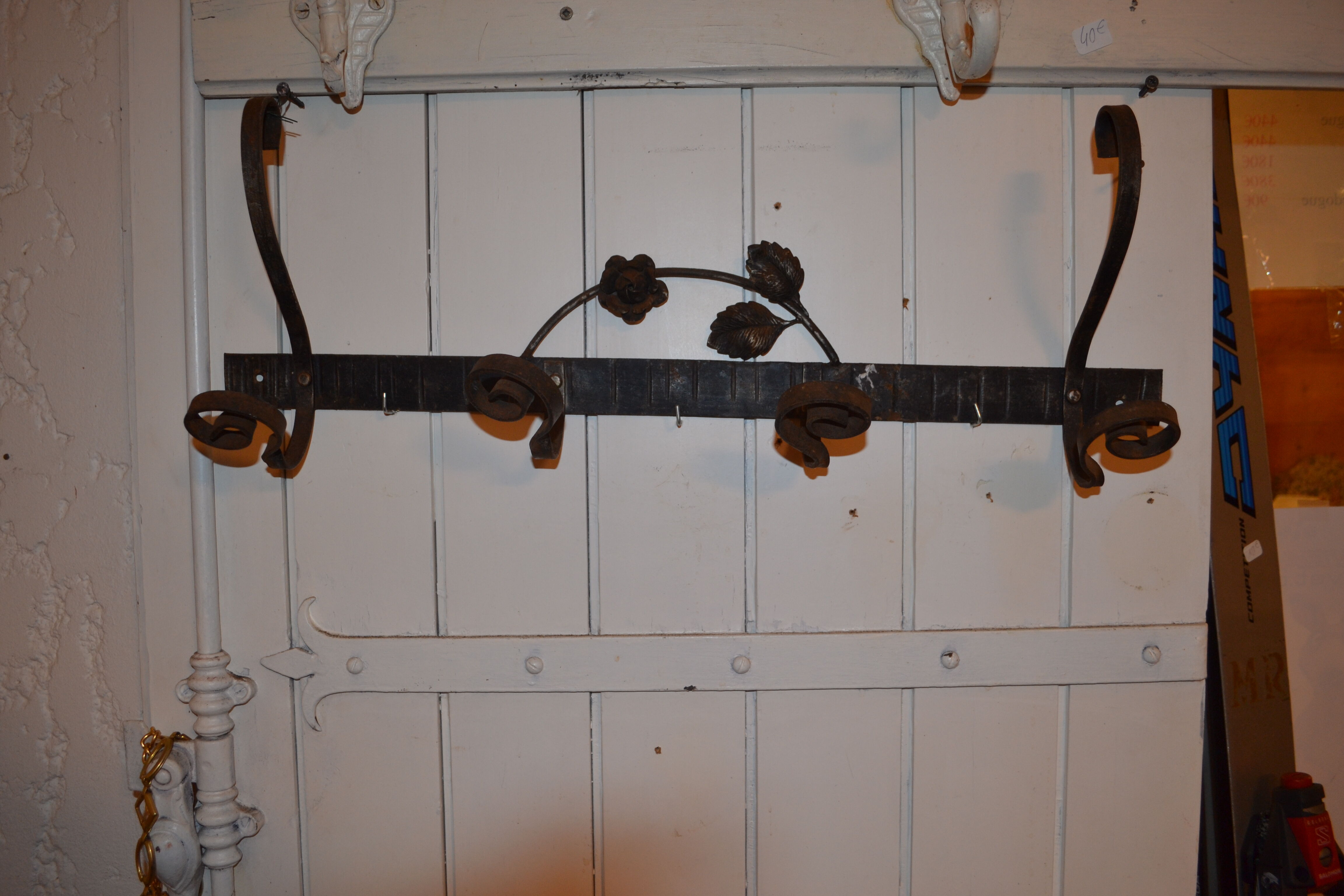 Wrought iron Art Deco spirit