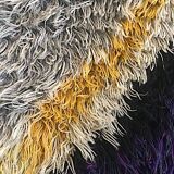 Swedish wool rug from the 60s