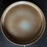 Lot de 4 assiettes  plates grès vintage