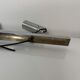 Ramp spot wall lamps chrome metal and brushed aluminum