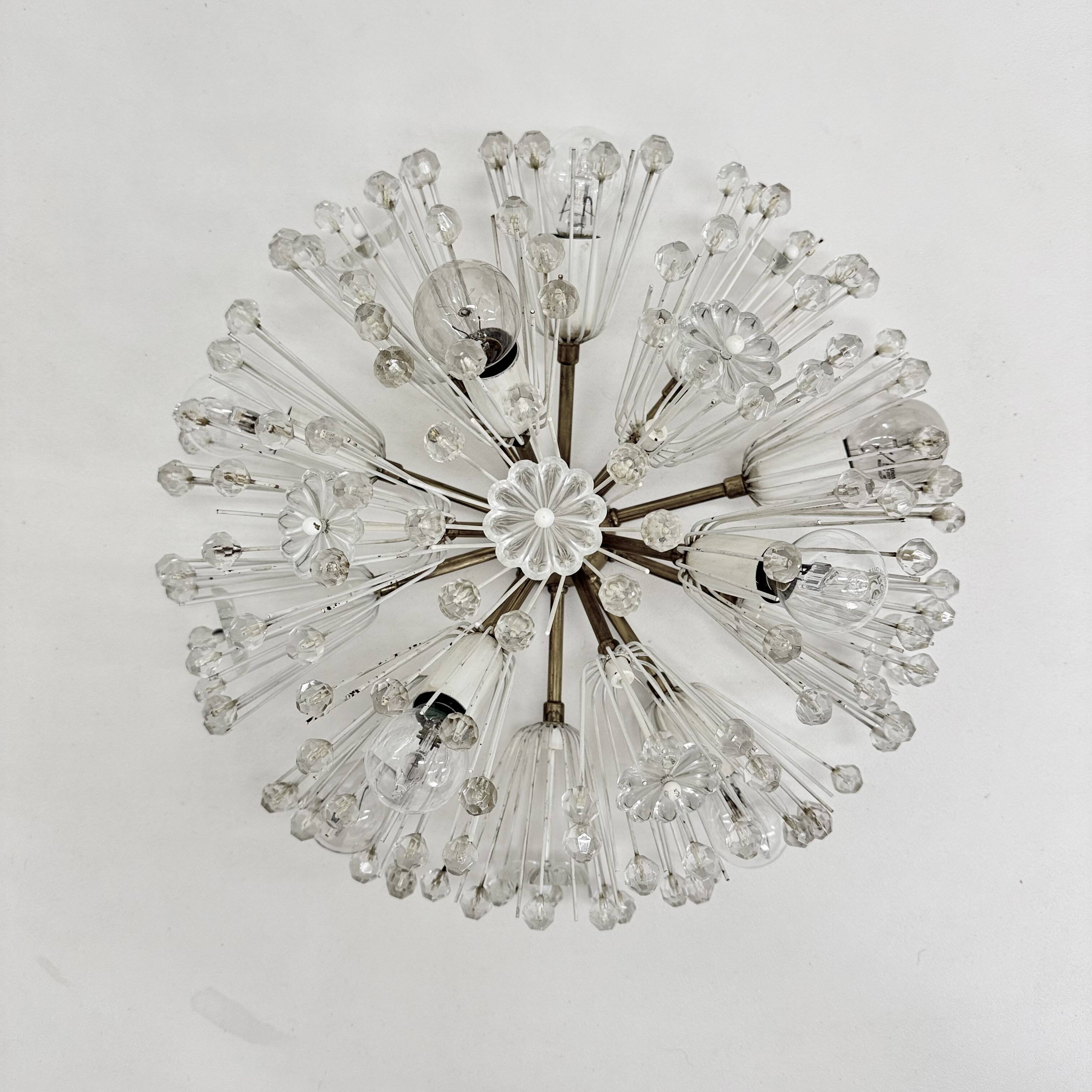 Snowball Ceiling Lamp by Emil Stejnar for Rupert Nikoll, 1950s