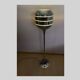 Lampadaire space age , acier chromé