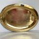 Oval brass tray