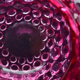 Rare pink Barovier e Toso Bugnato vase