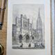 Notre-Dame de Chartres, an original printed in 1895.