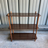 Designer wooden shelf