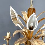 “Calla Lily” Chandelier by Hans Kögl, Hollywood Regency, c. 1970,
