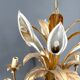 “Calla Lily” Chandelier by Hans Kögl, Hollywood Regency, c. 1970,