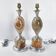 Pair of vintage egg lamps 1970