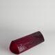 Swedish Red Devil Triangular Glass Vase by Christer Sjögren for Lindshammar