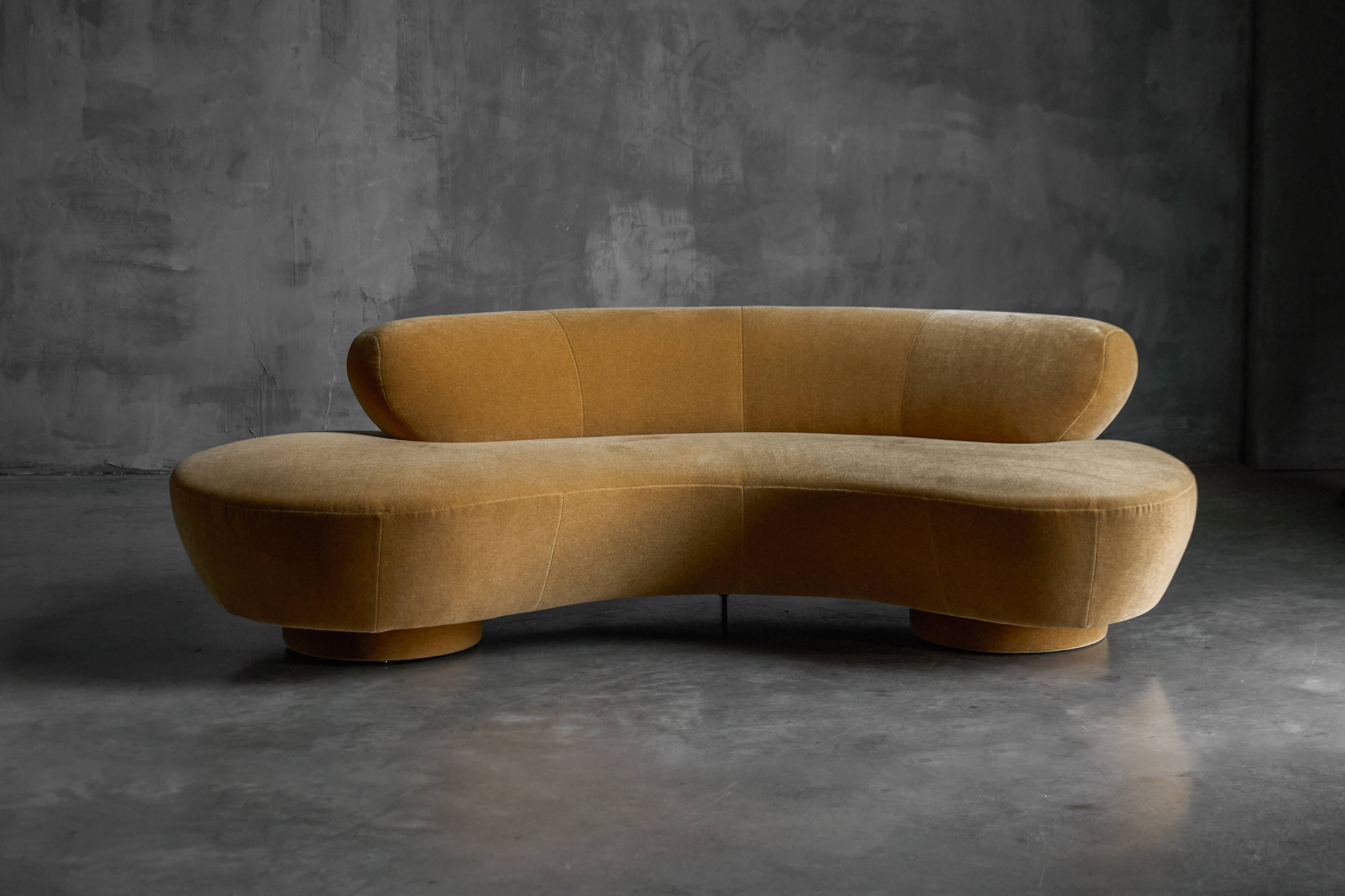Serpentine Sofa by Vladimir Kagan for Directional, United States, 1980s