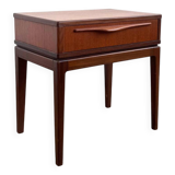 1960s teak bedside table