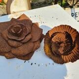 wrought iron flowers