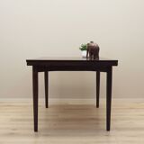 Table en palissandre, design danois, années 1970, production : Danemark