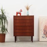 Commode en teck, design danois, années 1960, production : Danemark
