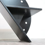 Paolo Pallucco Attr. Panchetta Con Tavolino E Portariviste Postmoderno