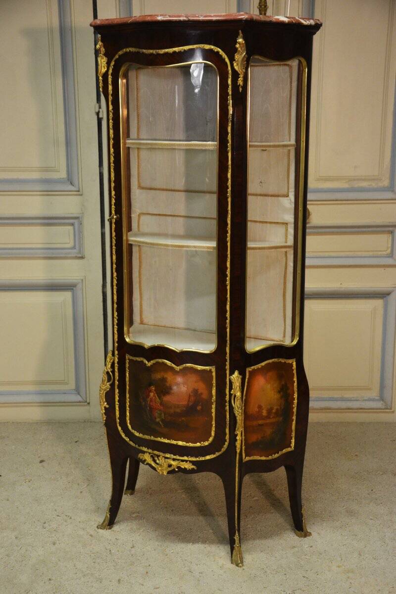 Vitrine Napoléon III De Style Louis XV
