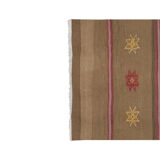 Striped Narrow Turkish Kilim Runner Rug