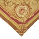 Handmade European Vintage Aubusson Kilim 267 cm x 371 cm