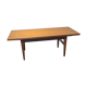 Table basse danoise réglable en teck, Kai Kristiansen