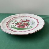 Decorative collection plate earthenware Est France St Clément