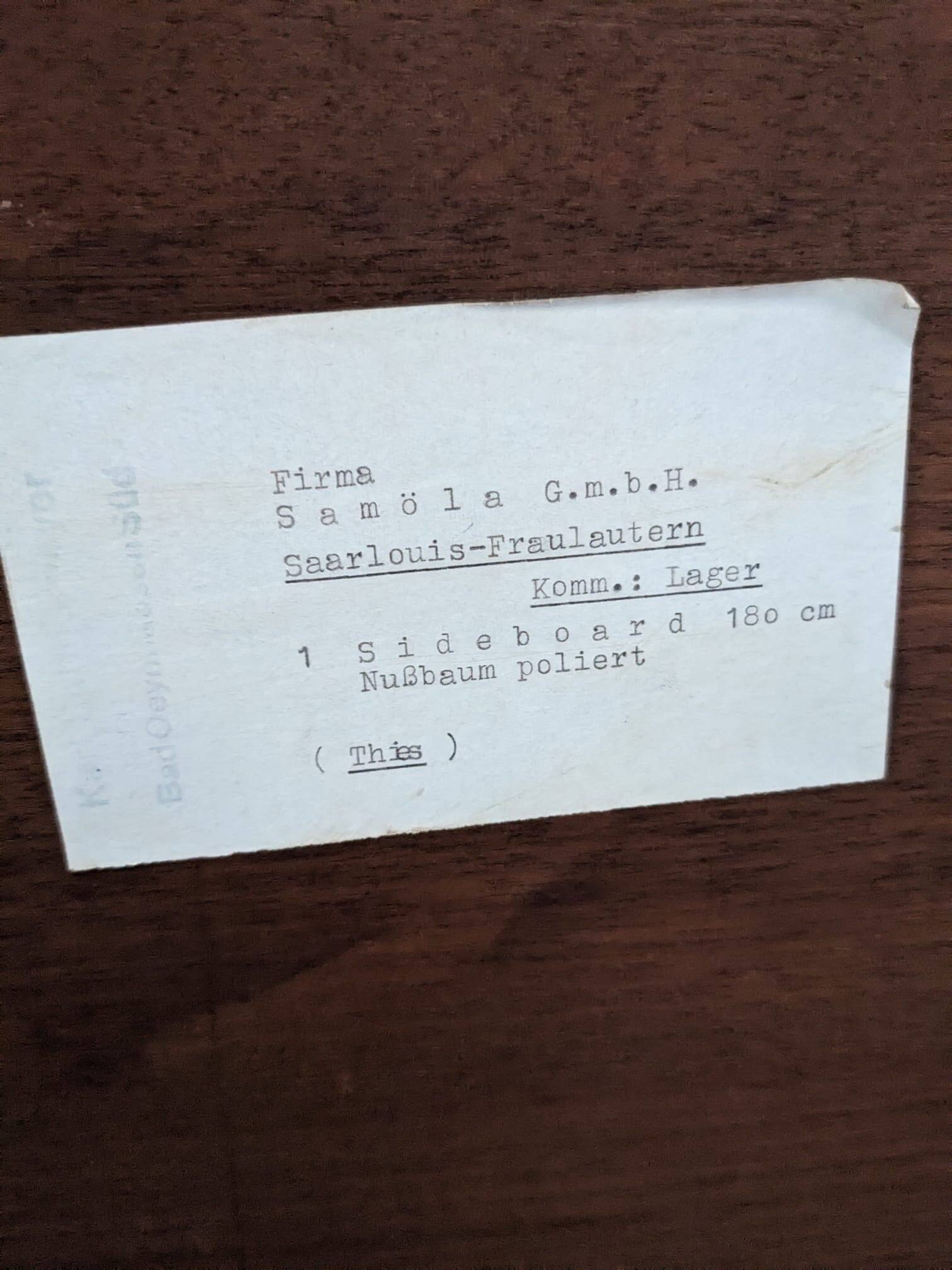 Sideboard from the 60s