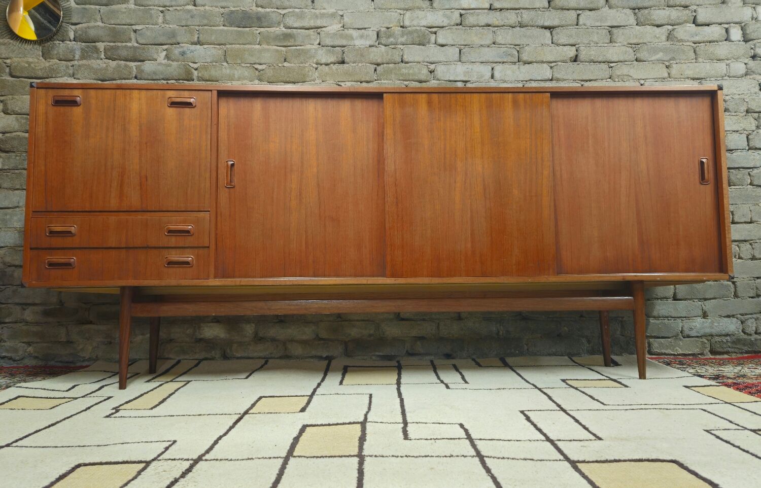 Scandinavian teak sideboard 1960