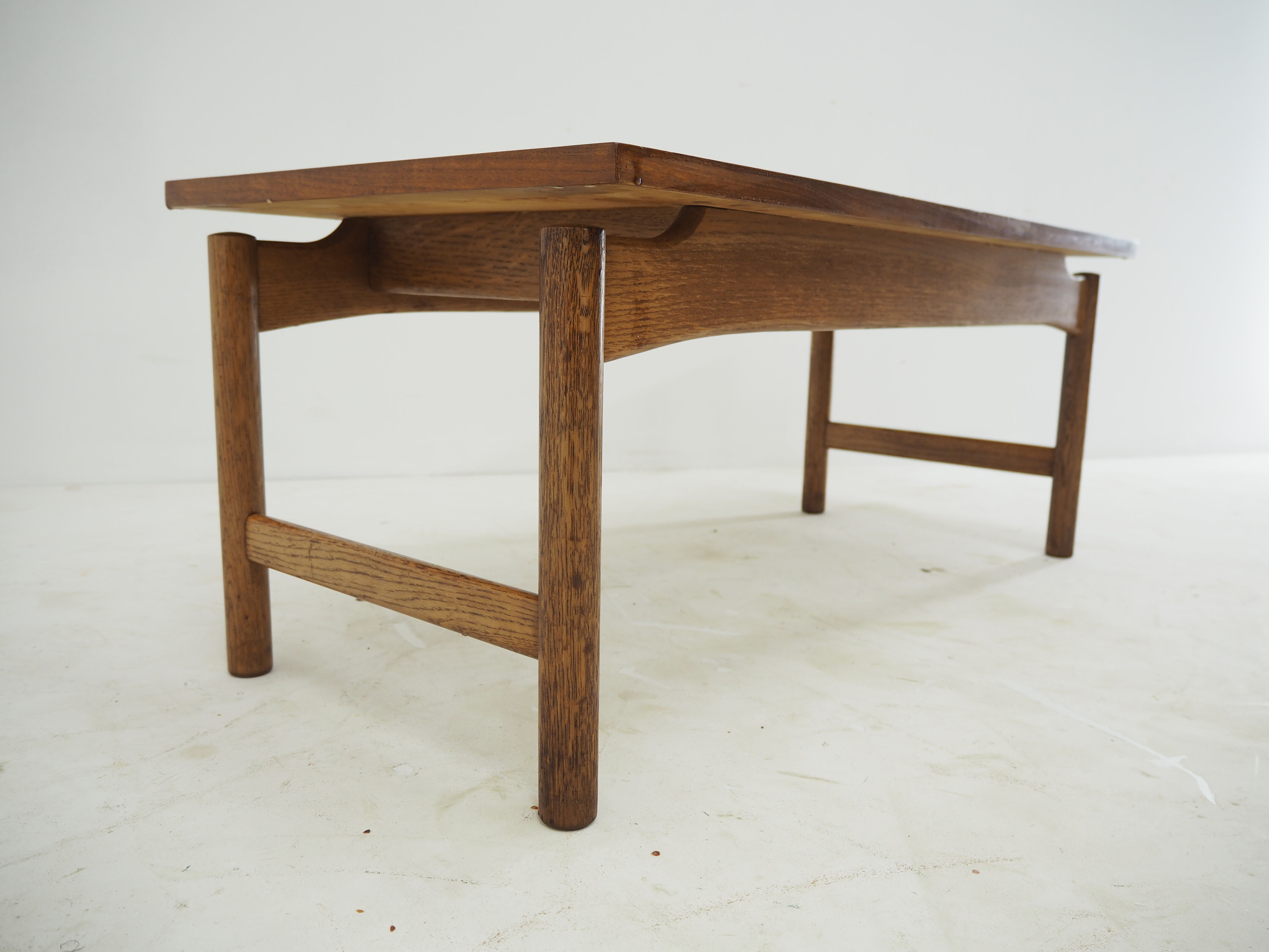 1960 Teak and Oak Coffee Table by Krasna Jizba ,Czechoslovakia