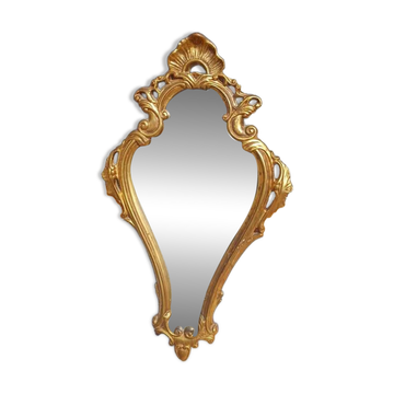 Miroir doré style louis XV