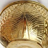 Pair of copper pot covers