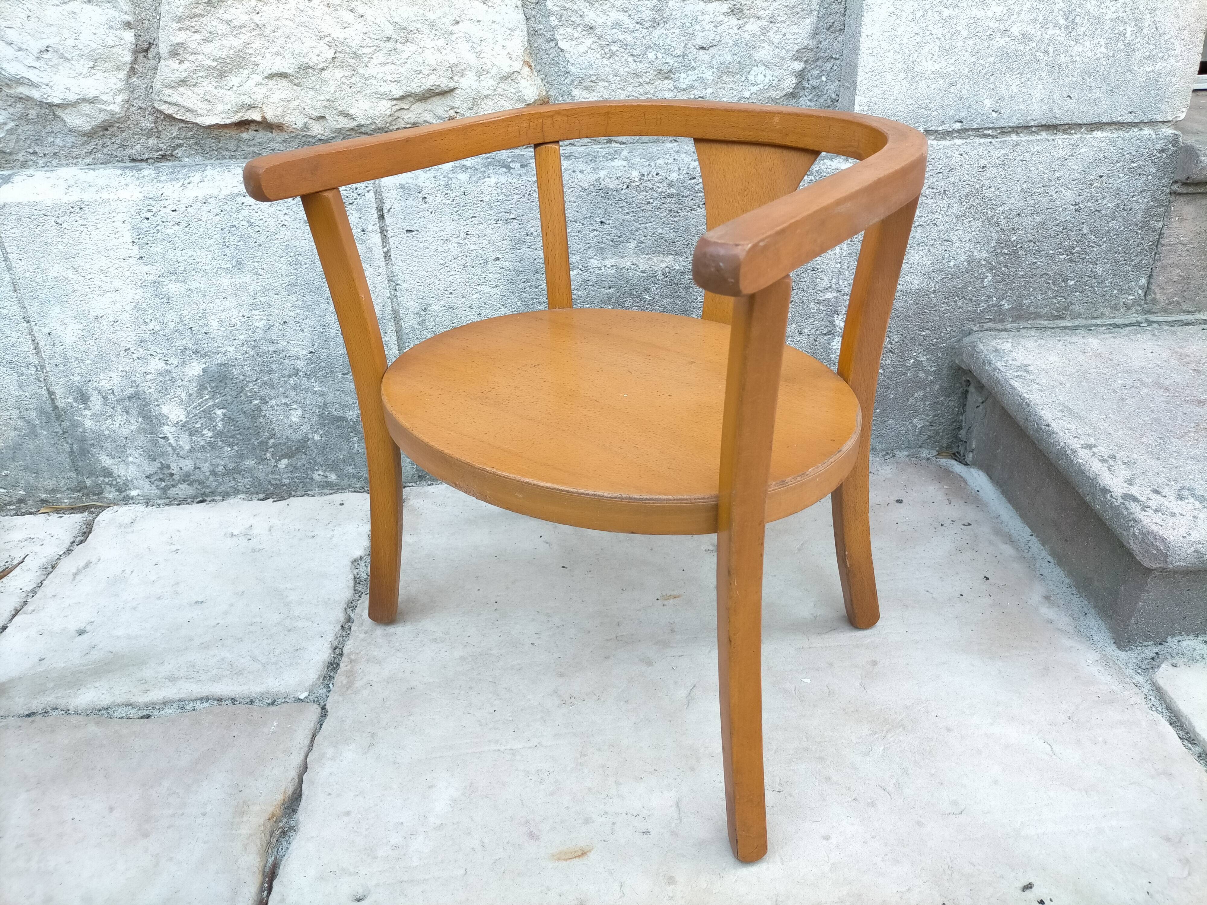 Vintage children's armchair BAUMANN