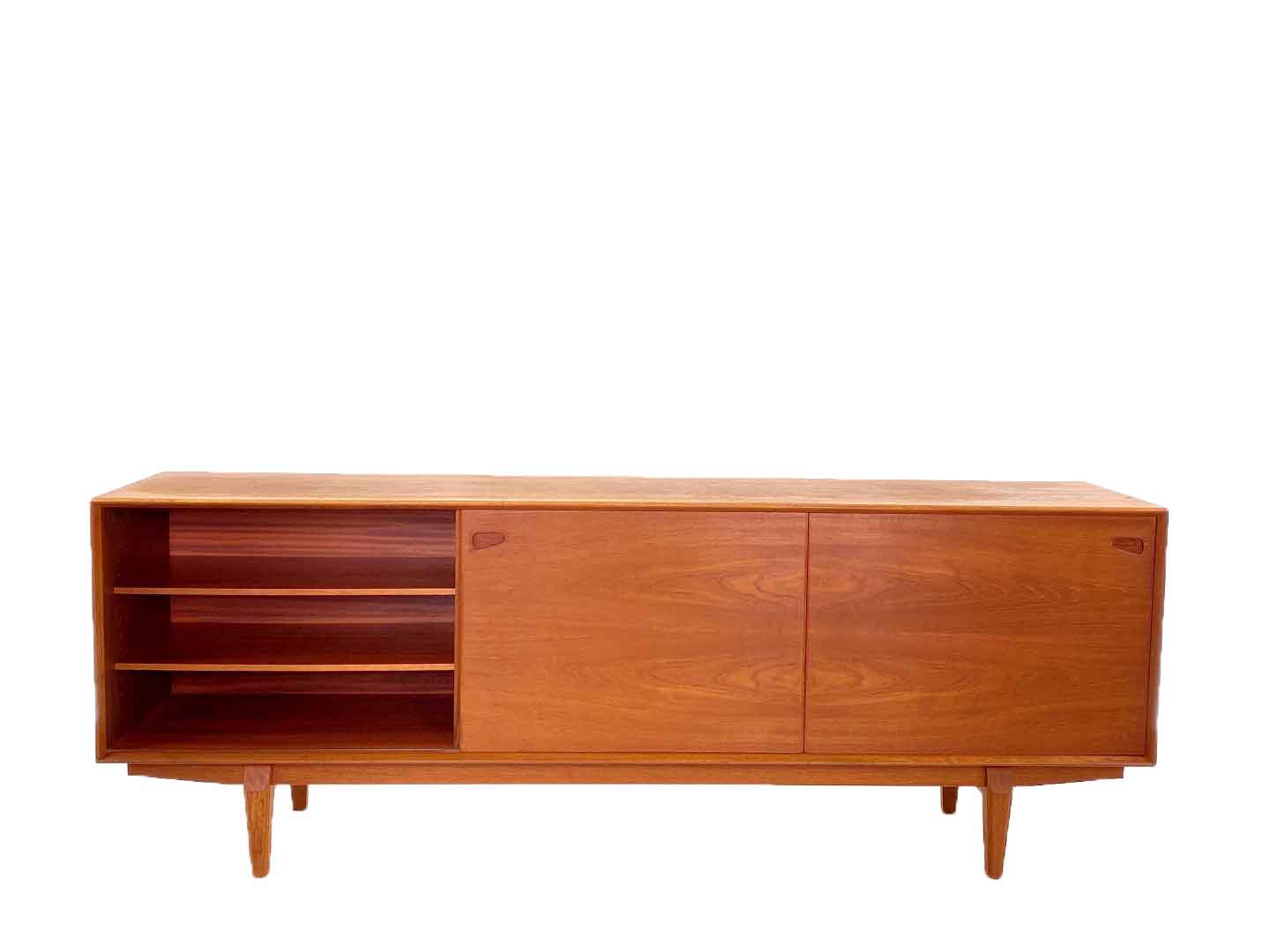 Vintage teak sideboard by Henry Rosengren Hansen for Skovby Mobelfabrik 1960s