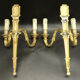 Paire d'appliques au carquois style Louis XVI - épi Paris